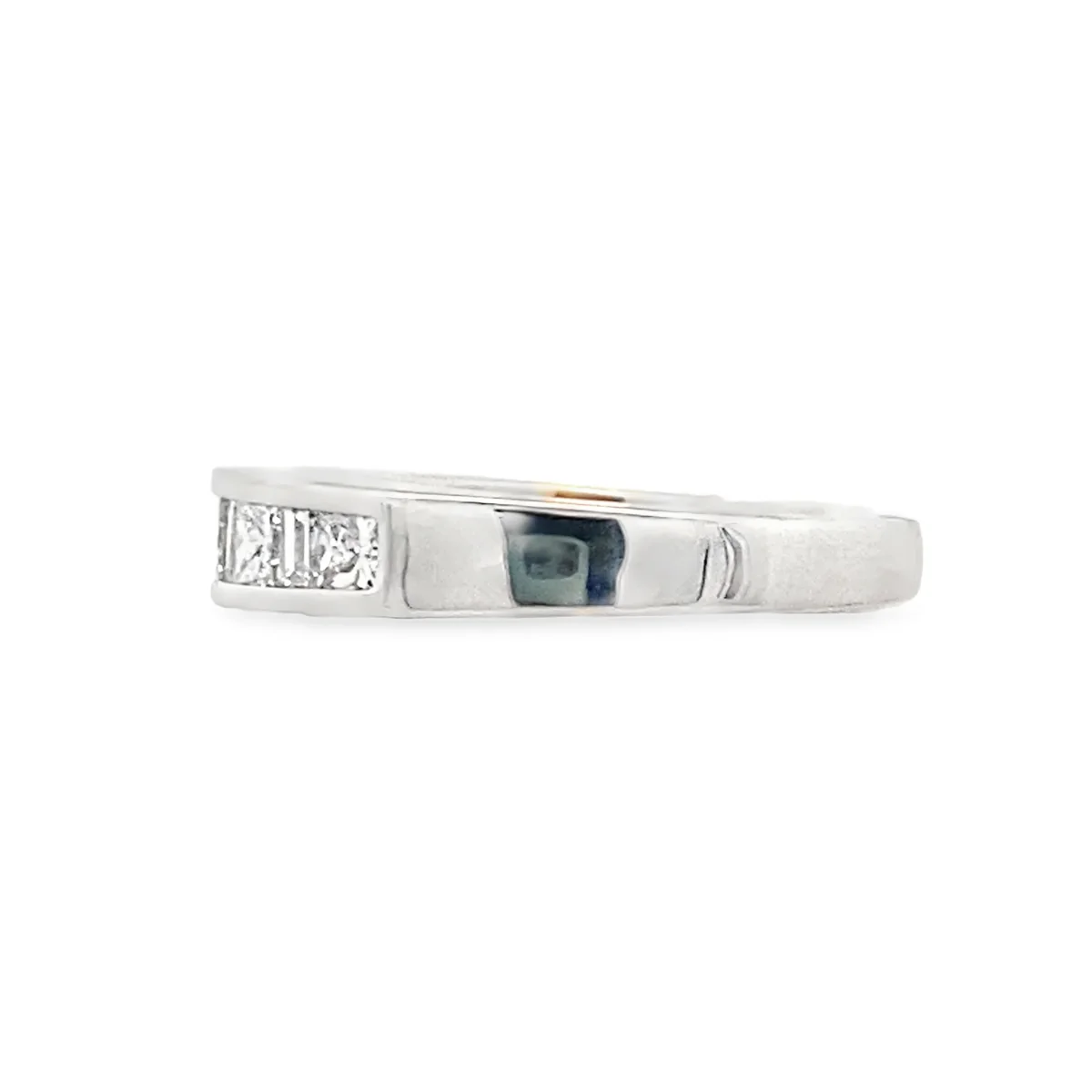 Estate 14K White Gold 1.00CTW Diamond Band | Beeghly & Co. - Image 4