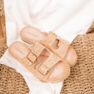 Sunshine On My Feet Woven Sandals