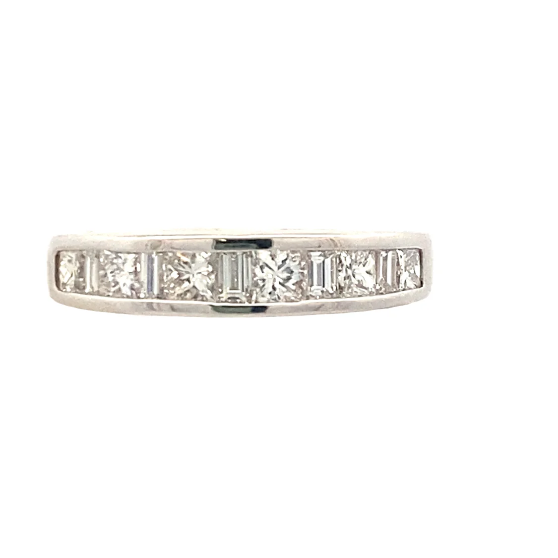 Estate 14K White Gold 1.00CTW Diamond Band | Beeghly & Co.